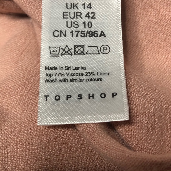 Topshop Tie Front Cami - Picture 7 of 8